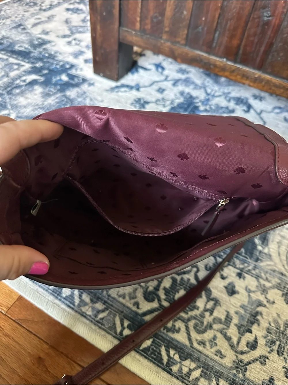 kate spade Jackson Cherrywood Medium Crossbody - Picture 3 of 6
